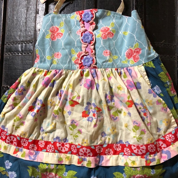 Matilda Jane Girls Apron Halter Top - Picture 2 of 6